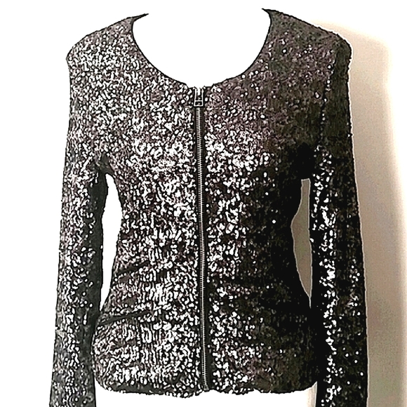 W118 BY WALTER BAKER BLACK  LARA JACKET - Picture 11 of 12